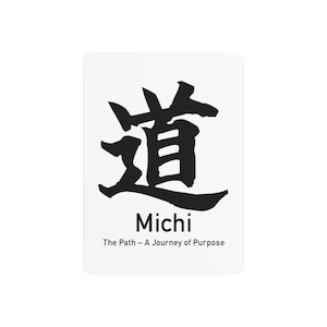 Michi Kanji - Etsy