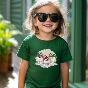 Halloween Witch Ghosts Toddler Tee, Spooky Halloween Shirt, Witchy Ghosts Tee, Fall Apparel, Trick or Treat Shirt, Unique Halloween Gift