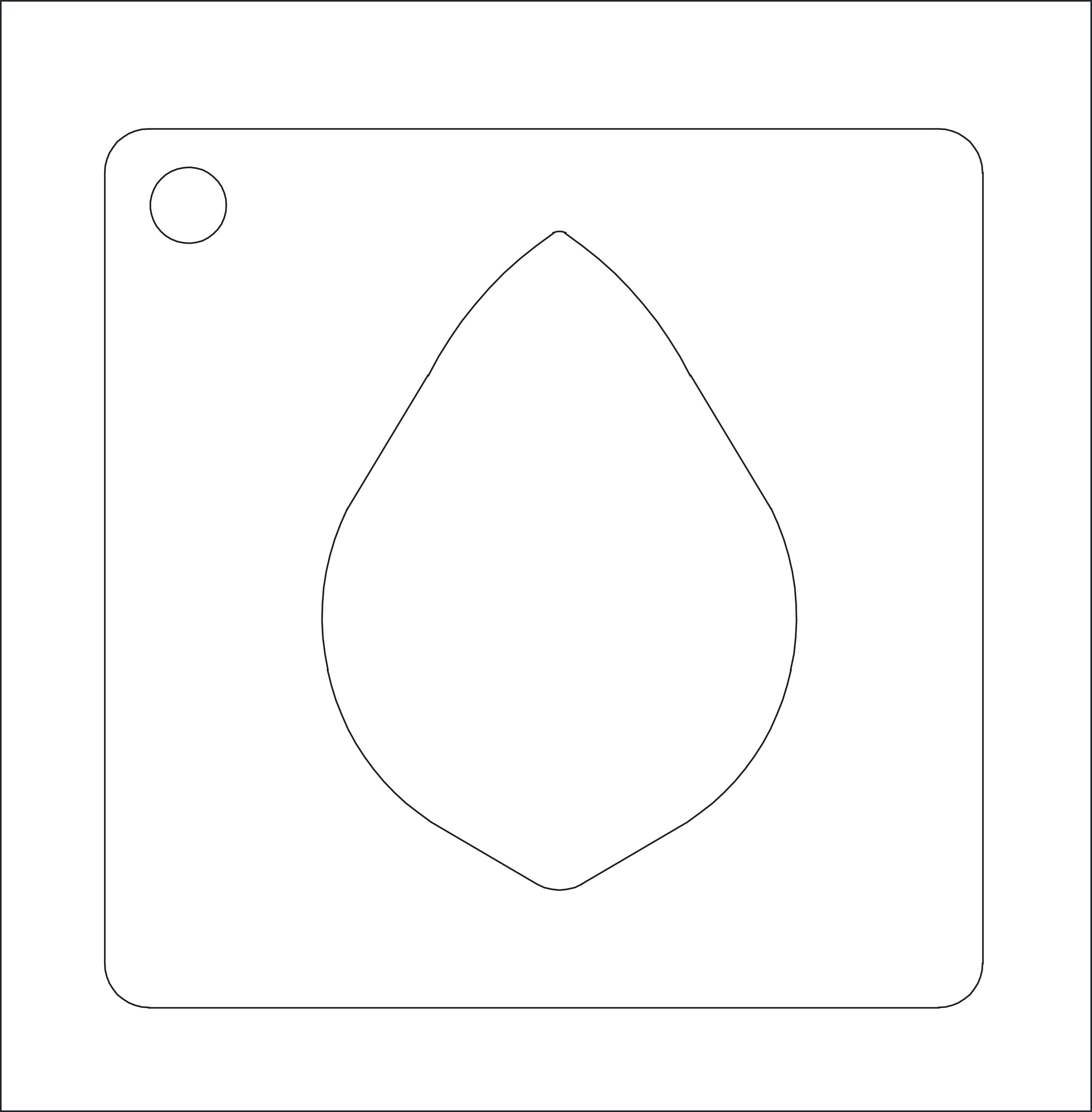 Printable Jewelry Shape Template Printable Jewelry Shape Template