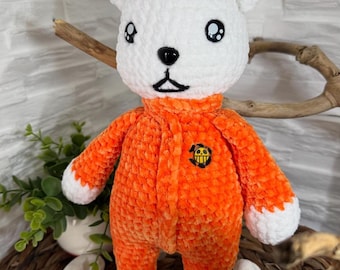 Handmade Bepo Bear – One Piece Fan Item | Amigurumi Figure, Collectible, Anime Decoration, Heart Pirate Cosplay