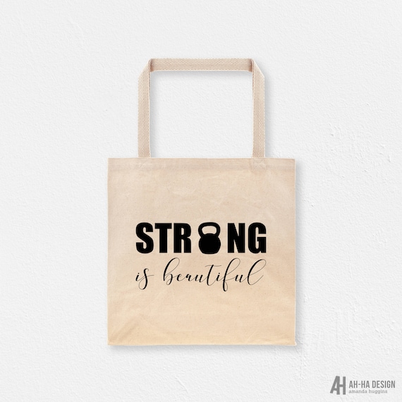 workout tote bag