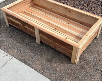 Planos de jardineras elevadas: plano paso a paso para jardineras de cedro, jardinería fácil y económica, descarga instantánea