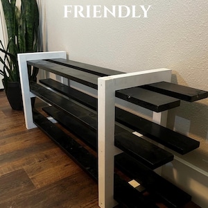 DIY Wooden Shoe Rack Plan – Entryway & Closet Organizer – Instant Download PDF
