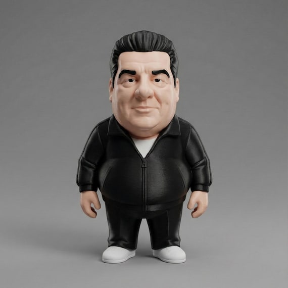Bobby Bacala Baccalieri Figurine | The Sopranos Collectible | Steve Schirripa Figurine