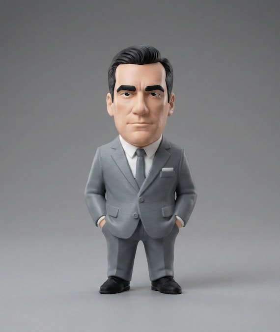 Don Draper Figurine | Mad Men Collectible | Jon Hamm Collectible | Fan Gift