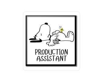 Production Assistants: Snoopy & Woodstock