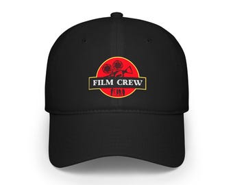 Jurassic Park inspired "Film Crew" Baseball Cap