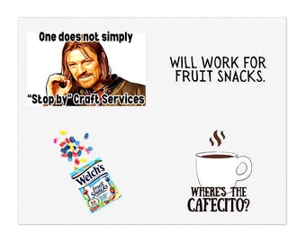 Crafty-themed Sticker Sheets
