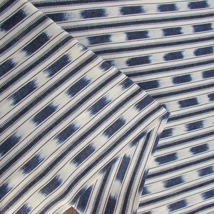 Guatemalan Fabric - Azure Blue Ikat