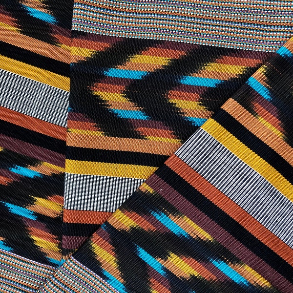 Guatemalan Ikat Fabric - Maiz - one yard cut - X