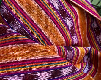 Guatemalan Fabric - Copper Line