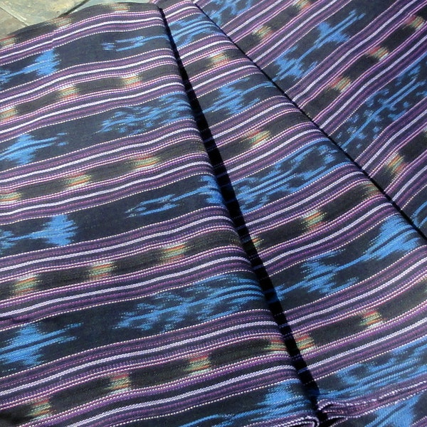 Guatemalan Fabric in Dark Ikat