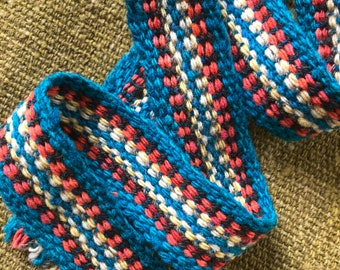 Peruvian Wool Trim -Turquoise