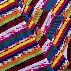 Guatemalan Ikat Fabric - K&#39;iché -Kiche