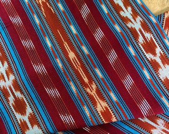 Guatemalan Ikat Fabric - Ixquic - one yard cut