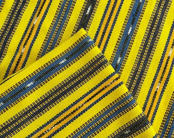 Guatemalan Fabric - Mellow Yellow - one yard cut