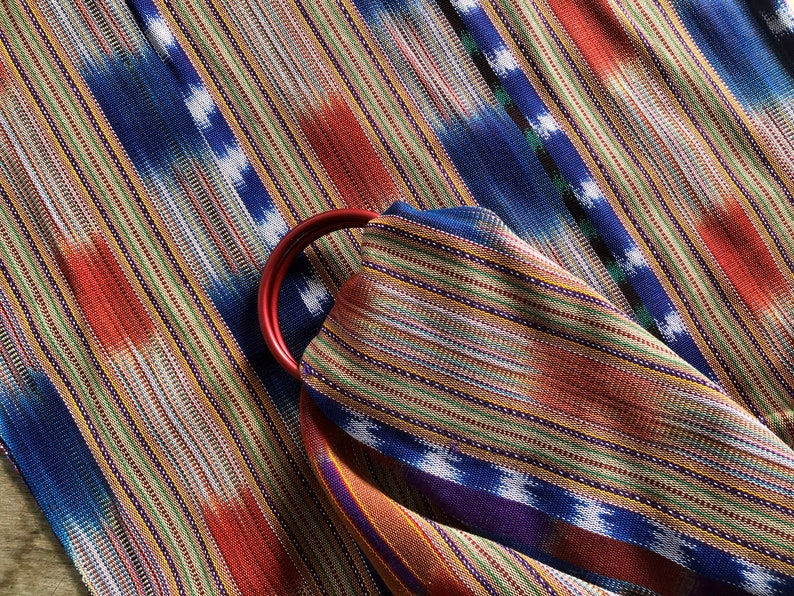 Guatemalan Fabric in Tie Dye Ikat - Etsy