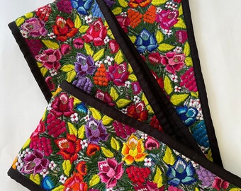 Flower Garden - Guatemalan Embroidered