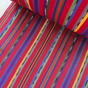 Guatemalan Fabric - Red Energy