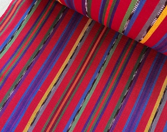 Guatemalan Fabric - Red Energy