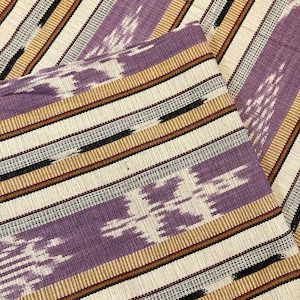 Guatemala Fabric in Golden Lilac - Natural Dyes