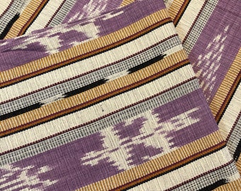 Guatemala Fabric in Golden Lilac - Natural Dyes