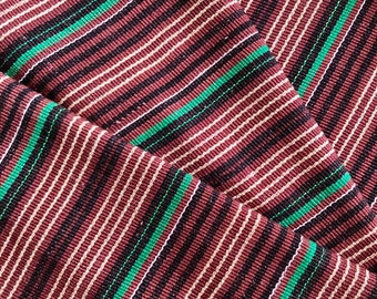 Guatemalan Fabric - Chocolate Mint