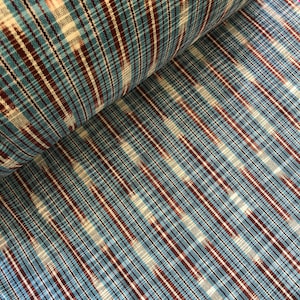 Guatemalan Lightweight Aqua and Red