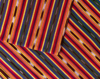 Guatemalan Ikat Fabric - Atardecer