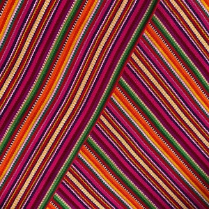 Guatemalan Ikat Fabric Popsicle Brights image 2