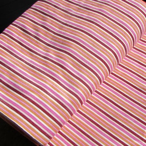 Guatemalan Fabric - Spring Pink and Orange