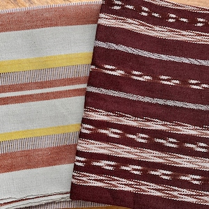 Guatemalan Fabric Sampler - Rich Browns