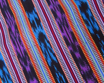 Guatemalan Fabric - Dark Ikat