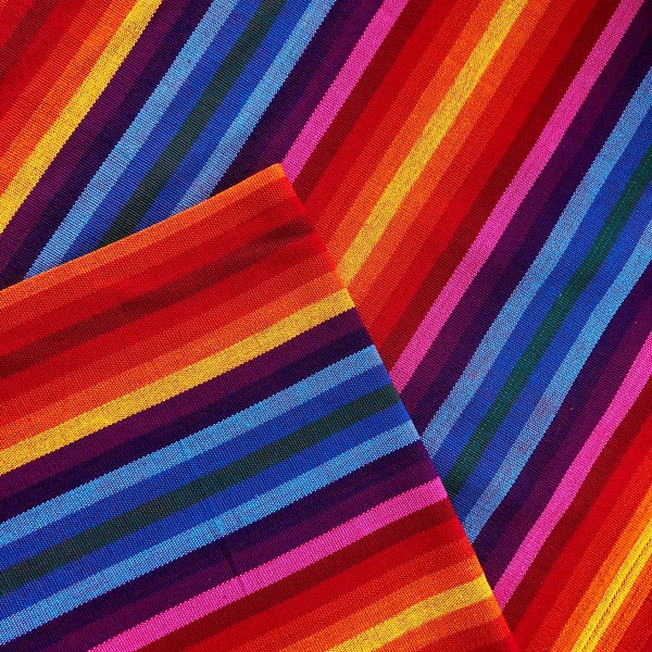 Guatemalan Ikat Fabric - Sun Burst