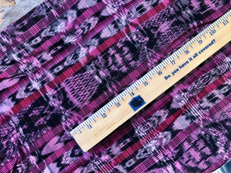 Guatemalan Ikat Corte very Pink - Etsy