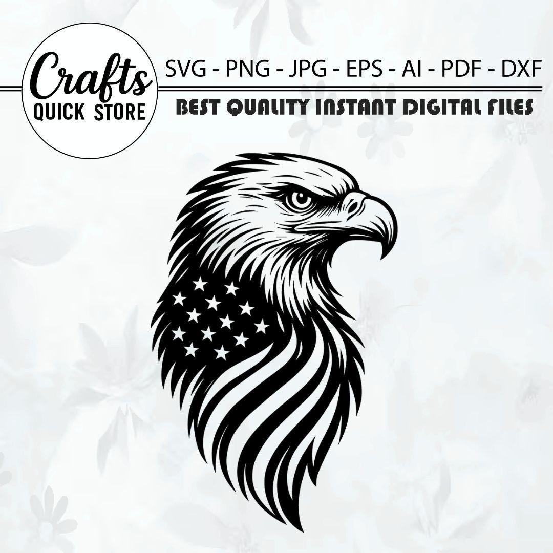 American Flag Eagle SVG, 4th of July SVG Bundle, Patriotic Svg,american ...