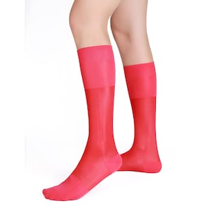 Men's Sheer Nylon Dress Socks - Etsy