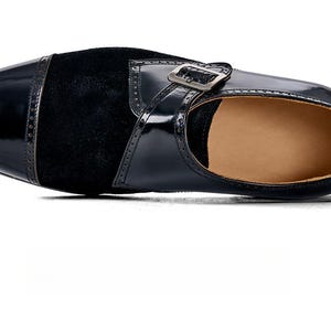 Leather sole detail handmade dress shoe craftsmanship