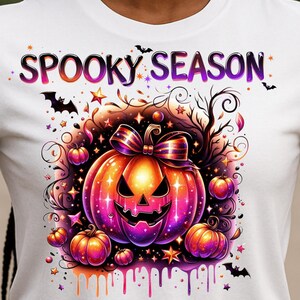 Spooky Season Unisex Tee, Halloween Shirt, Fall Fashion, Pumpkin T-Shirt, Cute Casual Top, Autumn Vibes Tee