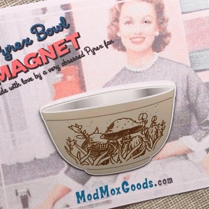 MAGNET Pyrex Forest Fancies Bowl 2.25in wide