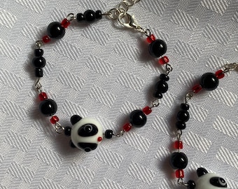 Panda bracelets - cute kawaii jewelry