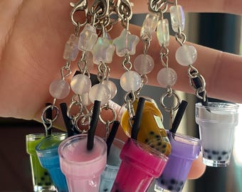 Boba Tea Charms - Cute Bubble Tea Keychains & Accessories