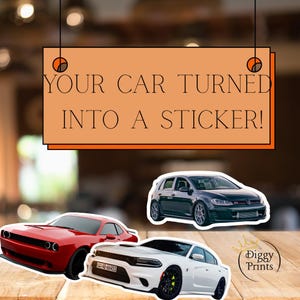 autocollant de voiture personnalisable | votre propre autocollant de voiture | Sticker imperméable personnalisé
