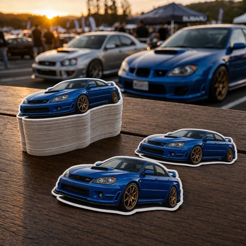 Personalized Car Sticker: Custom Die-cut Waterproof Decal - Etsy