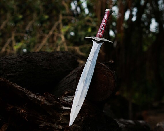 Forged Carbon Steel Viking Sword: Cosplay, Groomsman Gift
