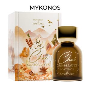 MYKONOS x Sapeyeeee – Chai Crema Latte | Extrait de Parfum 50ml | Spray Perfume