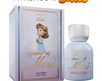 MYKONOS x JUMBO Perfume – Memoir of Meri | Limited Edition 50ml Extrait de Parfum | Cute Aesthetic Bottle