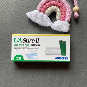 UASure II Uric Acid Test Strips Only | 1 Box @ 25 Strips | Avaliable Stok 25 - 100 Strips Test