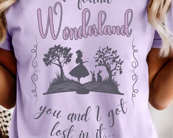 Wonderland T-shirt, Theme Park Shirt, Wonderland Tee