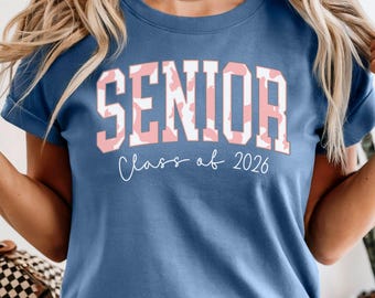Senior Class of 2026 Shirt, High School T-Shirt, Graduating Class Tee